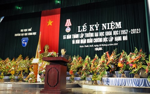 Bài phát biểu nhân ngày Lễ Kỷ niệm thành lập trường cũ của Thạc sĩ Nguyễn Thị Anh Đào